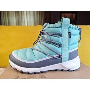 THE NORTH FACE Thermoball Lace Up winter boot Wasabi US 10